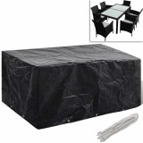 Cumpara ieftin Husă mobilier grădină, 8 ocheți, 240x140x90 cm