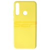 Husa Silicon Galbena Huawei Y6p, High Copy, Protectie Telefon