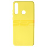 Husa Silicon Galbena Huawei Y6p, High Copy, Protectie Telefon