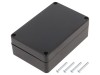Carcasă universală ABS neagră IP67 MASZCZYK KM-277I/BK 70x105x35 mm