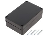 Carcasă universală ABS neagră IP67 MASZCZYK KM-277I/BK 70x105x35 mm