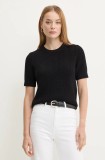 MICHAEL Michael Kors pulover de lana femei, culoarea negru, MF4612JF2G