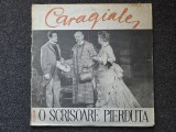 O SCRISOARE PIERDUTA - Caragiale (disc dublu vinil)