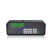 Proiector informatii de bord pe parbriz, Head Up Display Techstar&reg; OBD II, P 9, display 3,6 inch, viteza vehiculului MPH/KMH, tura?ia motorului, tempe