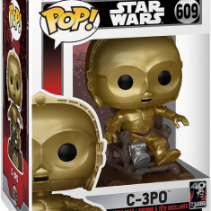 Figurina - Star Wars - 40th Return - C-3PO in Chair | Funko