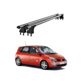 Bare transversale aluminiu pentru Renault Scenic II 2003-2008, puncte fixe