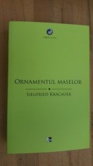 Ornamentul maselor- Siegfried Kracauer