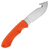 Cumpara ieftin Cutit Vanatoare IdeallStore&reg; Portocaliu 22cm, Lama Otel 10cm, Ergonomic, Durabil