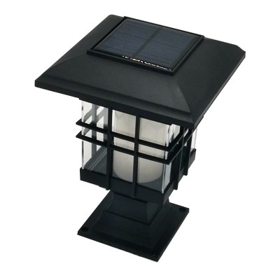 Felinar de gradina cu incarcare solara si LED efect de flacara BH-6077 foto