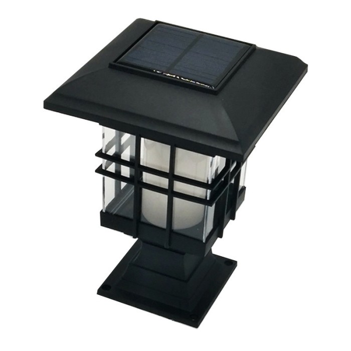 Felinar de gradina cu incarcare solara si LED efect de flacara BH-6077