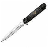 Cumpara ieftin Cutit pliabil de v&acirc;nătoare DEPOX&reg;, m&acirc;ner aluminiu, negru, 24.5 cm