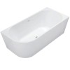 Cada de baie asimetrica dreapta REA Sydney Bellanto, acril sanitare, 170 cm
