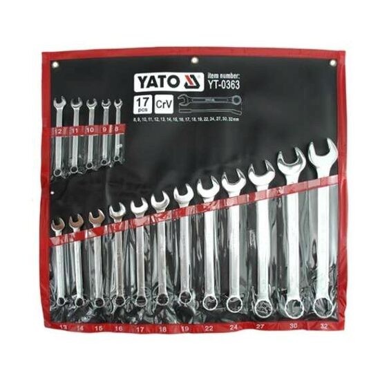 Set chei combinate 8-32mm 17 piese