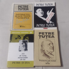 PETRE TUTEA-321 DE VORBE MEMORABILE+PROIECTUL DE TRATAT+EROS+BATRANETEA SI ....