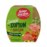 Cumpara ieftin Conserva Peste, Home Garden, Salata Somon Cu Bulgur, 160g