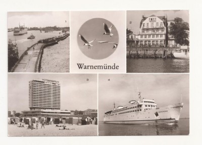 SG2-Carte Postala-Germania- DDR - Warnemunde, Necirculata 1986 foto