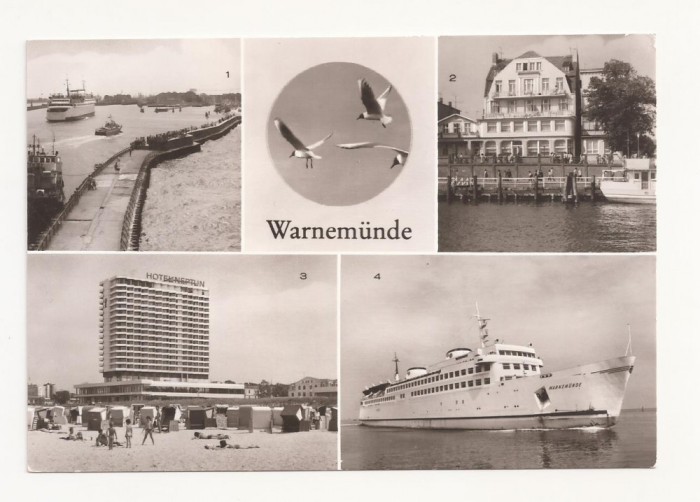 SG2-Carte Postala-Germania- DDR - Warnemunde, Necirculata 1986