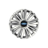 Set 4 capace roti Cu Inel Cromat Royal R14 Compatibil Cu Ford