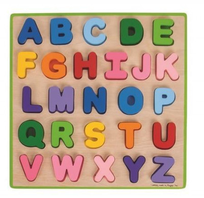 Puzzle colorat - alfabet foto
