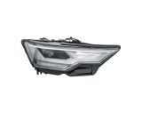 Far Audi A6 (C8), 03.2018-, montare fata, dreapta, cu Lucas; cu lumini de zi tip LED; cu lumina de parcare LED; LED+PWY24W; electric; cu bec; cu unit, Hella