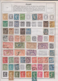 Franta, stampilate 1853-1937, 101 marci., Stampilat
