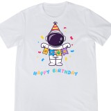 Tricou Copii, La multi ani, desen multicolor, mesaj amuzant, aniversare 2 ani