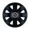 Set 4 Capace Roti, potrivite jantelor de R14, pentru Opel, model Cosmos Negru