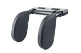Suport cap auto cu perne laterale AMiO, negru, montaj pe tije tetiera, latime reglabila 14,5-26,5 cm, universal pentru adulti si copii