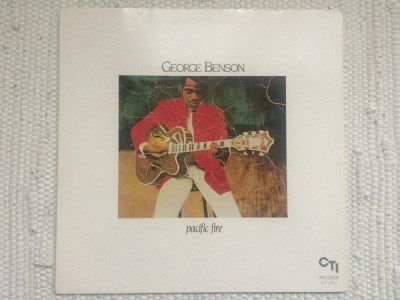 George Benson Pacific Fire 1983 disc vinyl lp muzica fusion funk jazz CTI VG+ foto