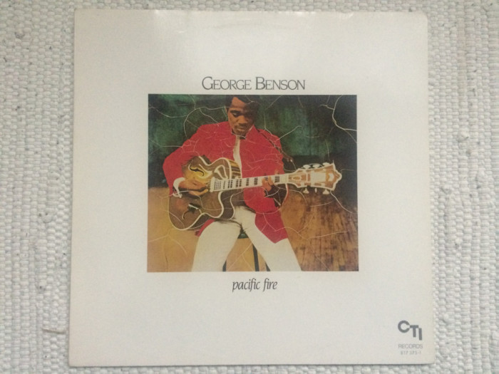 George Benson Pacific Fire 1983 disc vinyl lp muzica fusion funk jazz CTI VG+