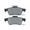 Placute frana Nissan Primera (P12) 01.02-, Primera Estate (Wp12) 01.02-, Primera Hatchback (P12) 01.02-; Renault Espace 4 (Jk0/1) 11.02-, Laguna 2 (B, Textar