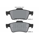 Placute frana Nissan Primera (P12) 01.02-, Primera Estate (Wp12) 01.02-, Primera Hatchback (P12) 01.02-; Renault Espace 4 (Jk0/1) 11.02-, Laguna 2 (B, Textar