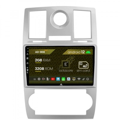 Navigatie Chrysler 300C (2004-2011), Android 12, E-Octacore 2GB RAM + 32GB ROM, 9 Inch - AD-BGE9002+AD-BGRKIT421 foto