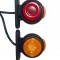 Lampa de gabarit 3 functii led Mini Galben-Rosie 202018