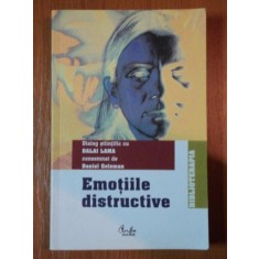 EMOTIILE DISTRUCTIVE, DIALOG STIINTIFIC CU DALAI LAMA, CONSEMNAT DE DANIEL GOLEMAN, 2005