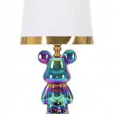 Lampa de masa Bear, Mauro Ferretti, Ø30 x 54 cm, 1 x E27, 40W, ceramica/fier, multicolor