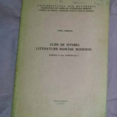 Curs de istoria literaturii române moderne / Paul Cornea part. II Fasc. 1