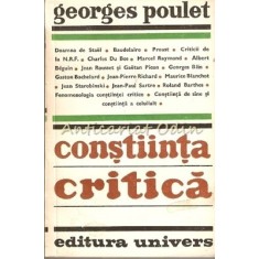 Constiinta Critica - Georges Poulet