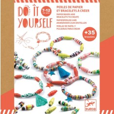 Atelier DIY de confectionat bratari cu margele din hartie - Culori Pop