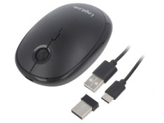 Mouse Optic Negru Wireless Bluetooth 4.0 10m