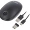 Mouse Optic Negru Wireless Bluetooth 4.0 10m