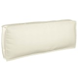 vidaXL Perna Culoar Spate Crem 120x40x12cm Oxford, Suport Lombar, Decor Scaun/Canapea, Interior/Exterior