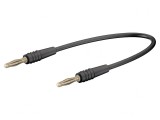 Cablu de măsurare neizolat 0,15m 60VDC 30VAC 10A negru