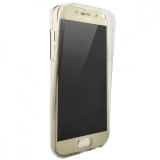 Husa Full TPU 360&deg; (fata + spate) pentru Samsung Galaxy A5 (2017), Transparent