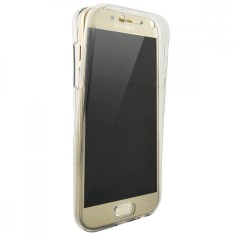 Husa Full TPU 360&deg; (fata + spate) pentru Samsung Galaxy A5 (2017), Transparent