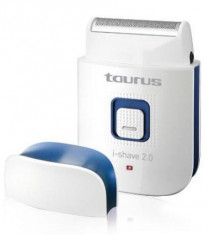 Aparat de ras Taurus I Shave 2.0 Whit. 5w, Turatie motor 7500 rot/min, Autonomie 45 min (Alb/Albastru) foto