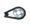 KIT LANT TRANSMISIE + PINIOANE ATV/MOPED 50-90 (14Tx36T,428-108