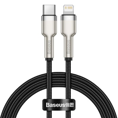 Cablu Baseus Cafule Metal type C - lightning 20w CATLJK-A01 foto