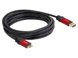 Cablu USB A la Micro USB B Aurit 5m Negru 24AWG/28AWG DELOCK 82763