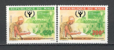 Mali.1990 Anul international ptr. alfabetizare DM.162 foto
